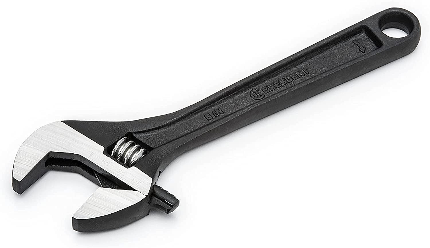 Crescent 6" Adjustable Black Oxide Wrench - Carded - AT26VS