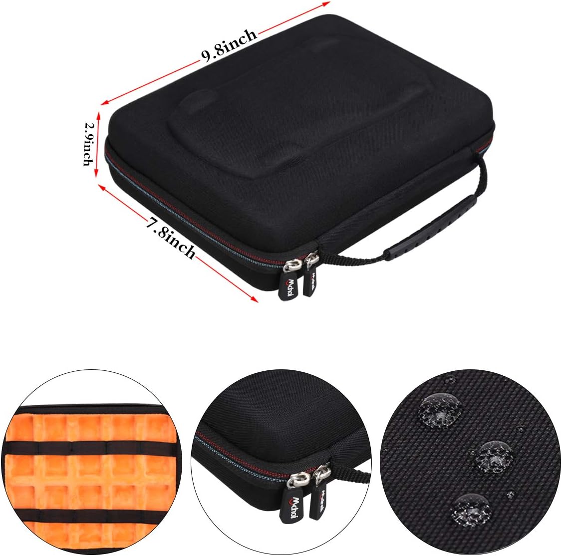 Mchoi Hot Wheels Case Storage for HOT WHEELS20 Cars, Toy Car Organizer for Your Matchbox Cars Storage, Case Only