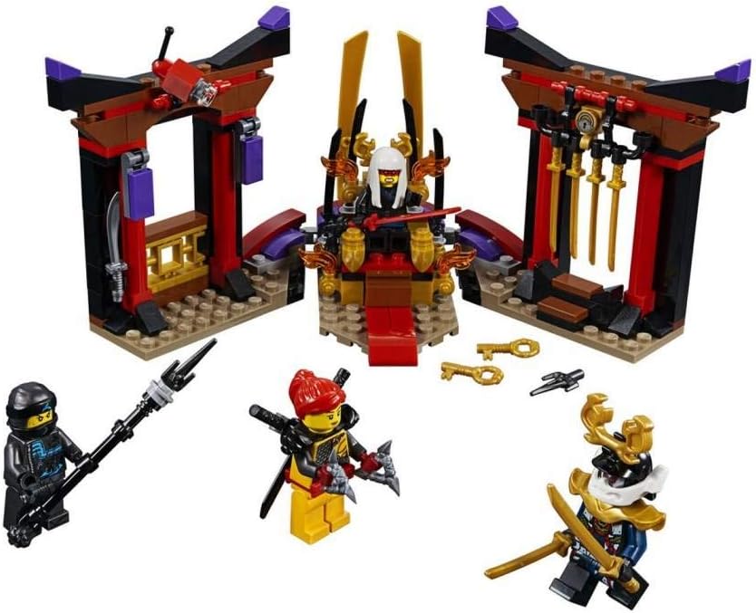 LEGO NINJAGO Masters of Spinjitzu: Throne Room Showdown 70651 Building Kit (221 Pieces)