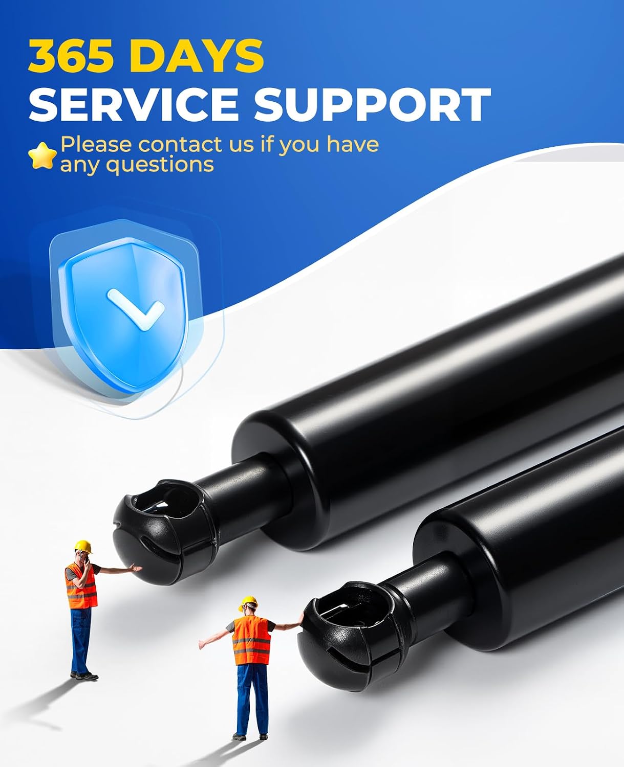ARANA C16-11028 12 inch 40lb Gas Struts for Weatherguard Tool Box, 2PCS