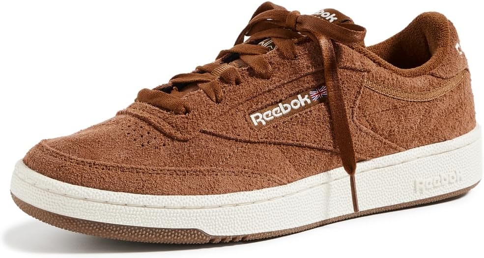 Reebok Club C 85 Mens Tennis Shoes, Casual Fashion White Sneakers for Men