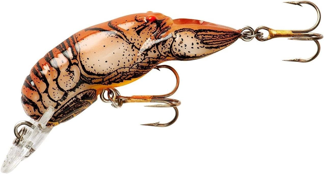 Rebel Lures Original Realistic Crawfish Crankbait Fishing Lure