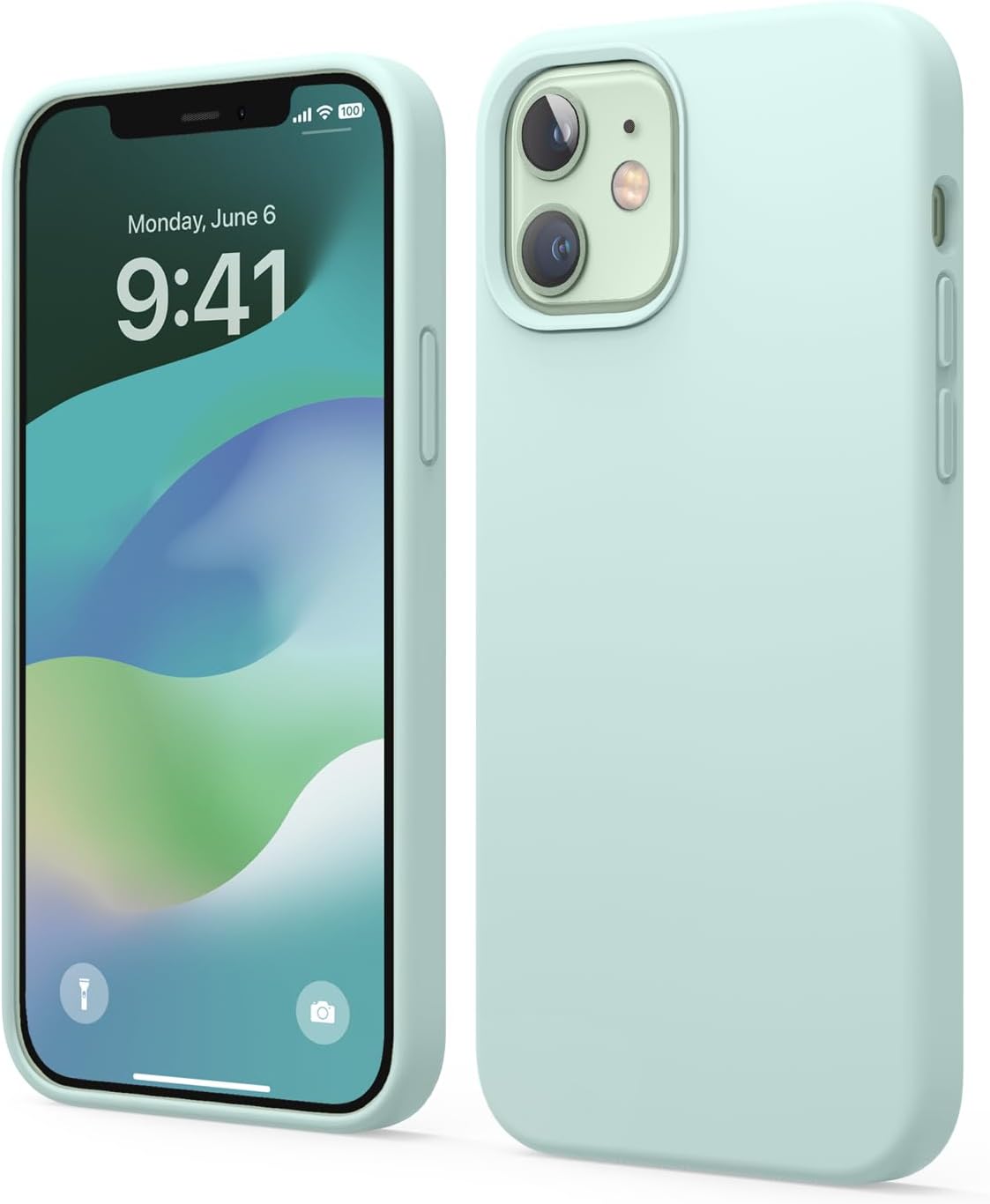 elago Premium Liquid Silicone Case for iPhone 12 Mini Lavender