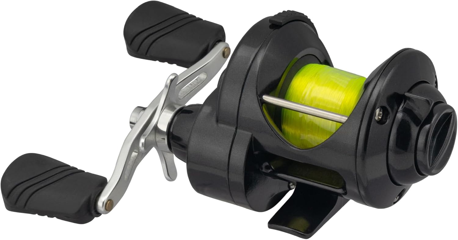Lews Fishing WMR5, Signature Series Crappie Reel (Clam Pack),Black