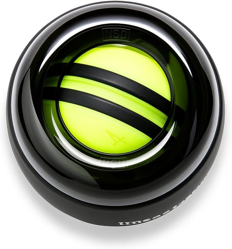Manual Thumb Wind Start NSD Spinner Gyro Ball with Counter – Up to 18