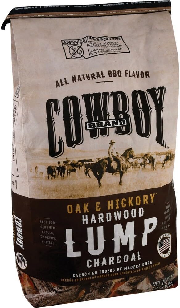 13518 Southern Style Hardwood Lump Charcoal, 18 lb