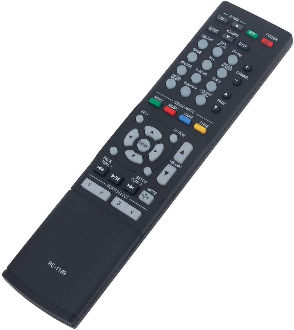 RC-1189 Replacement Remote Control Applicable for Denon AV Receiver