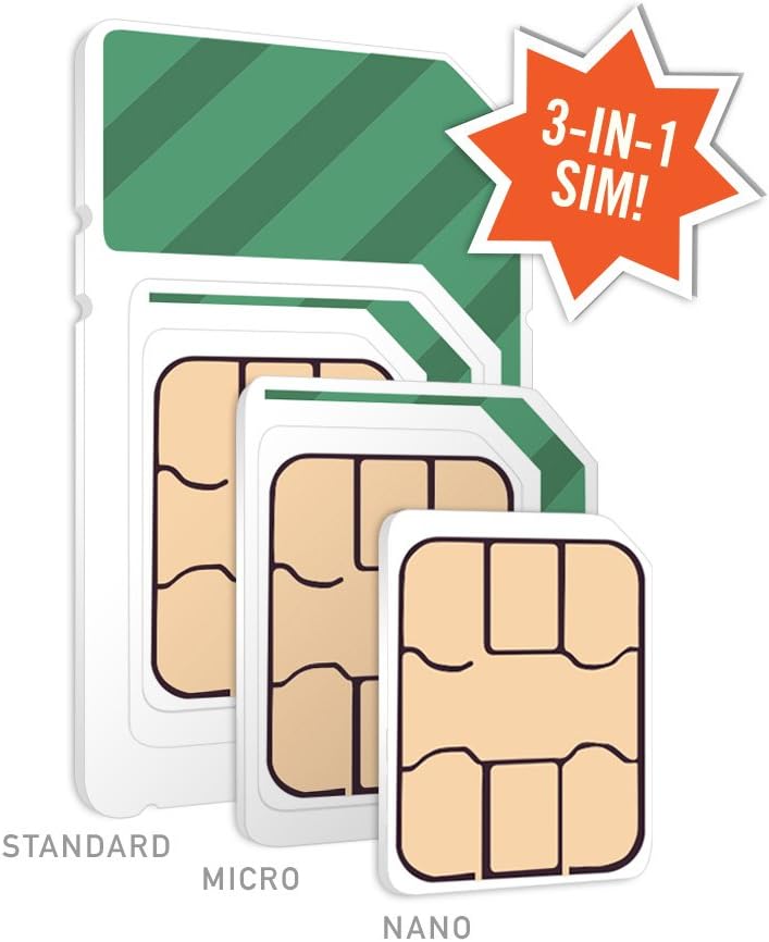 $15/mo. Mint Mobile Phone Plan with 6GB of 5G-4G LTE Data + Unlimited Talk & Text for 3 Months (3-in-1 SIM Card)