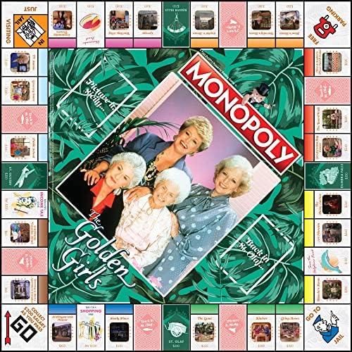 Monopoly: The Golden Girls Board Game | Buy, Sell