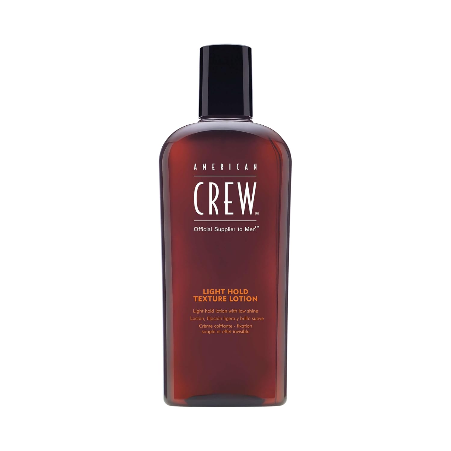 American Crew Men's Light Hold Texture Lotion for Fine Hair, 8.4 fl oz | Light hold texture hair styling lotion that adds body & manageability with a natural, low-shine finish. For fine, thin hair.