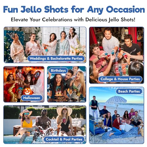 Mango Mania Jello Shot Mix, 6.78oz Premium Gluten-Free Tasty Gelatin Mix | Made in the USA - Easy to Make EZ Gelatin Shot Mix