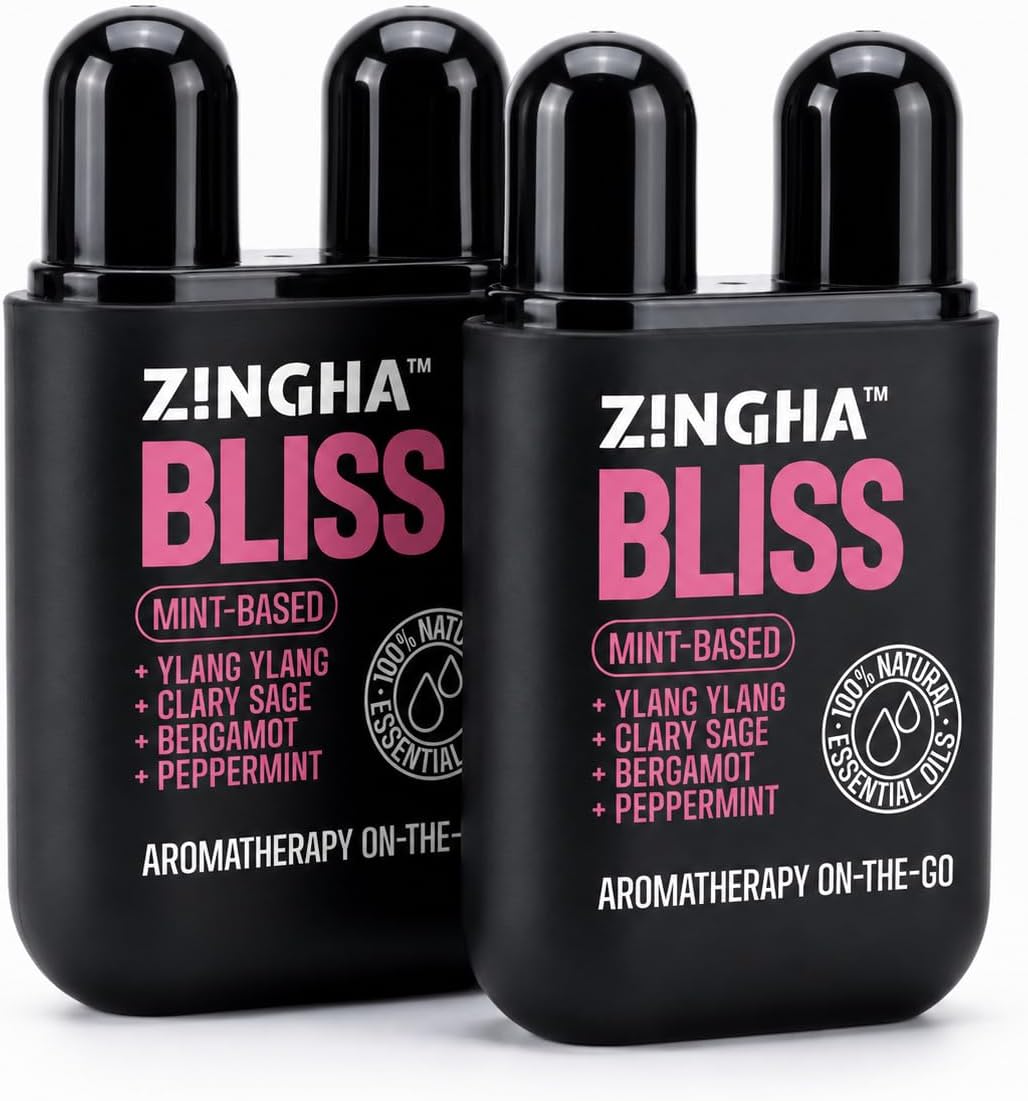 ZINGHA Nasal Stick - Instant Clear Breathing & Sinus Relief | Strong Aromatherapy Inhaler with Natural Essential Oils | Portable Mood Boost & Mental Clarity Reset