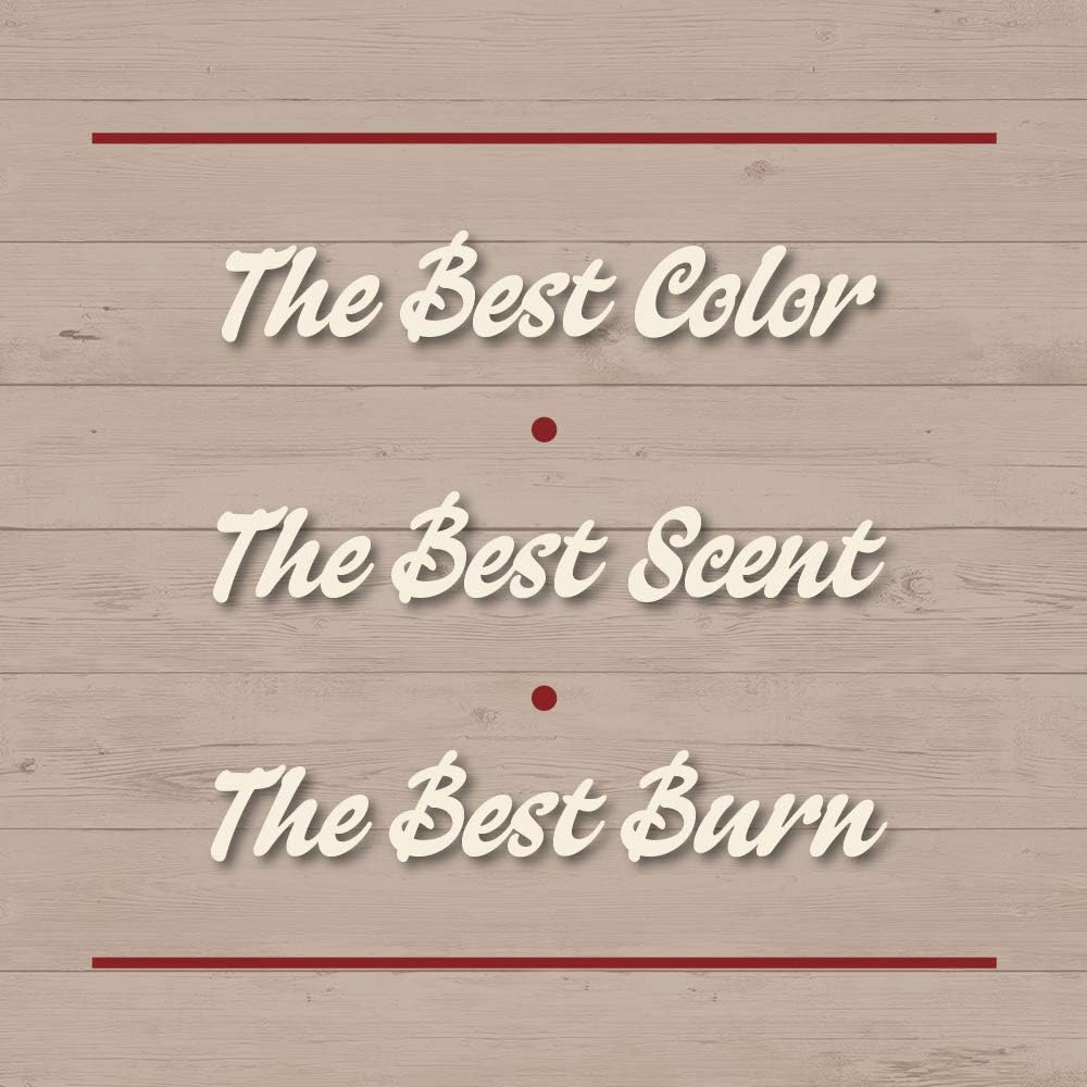 Balsam Pine Scented Mason Jar Candle, Our Own Candle Company, 13 oz | Clean, fresh Balsam-pine-tree scent; soy blend wax; lead-free wick with patented straightener; long lasting