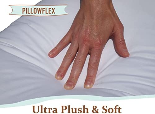 Pillowflex Premium Polyester Pillow Insert - 16x26 Soft Decorative Pillow | 2 Pack - Rectangle Throw Form, Full Loft, Supportive Fill
