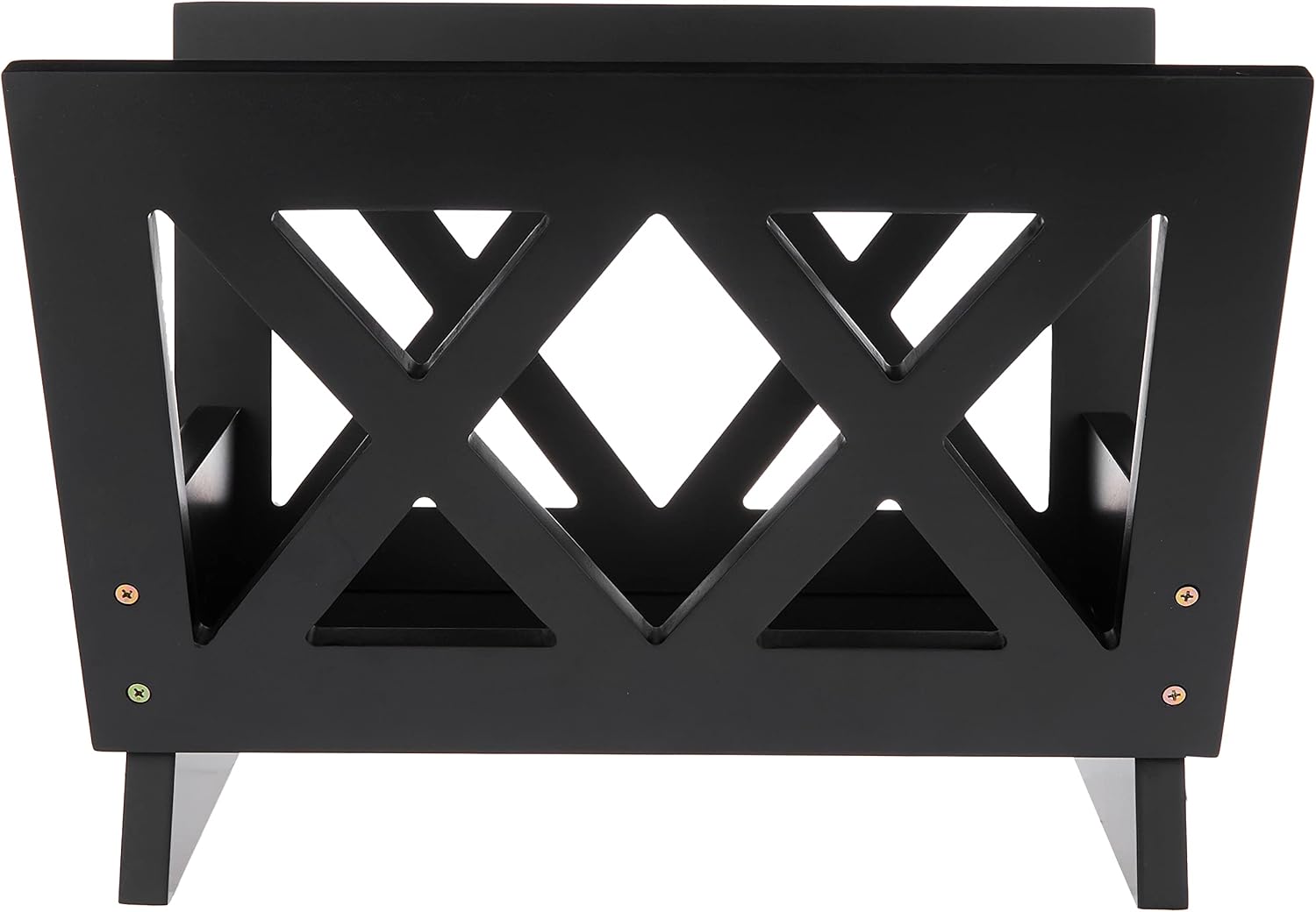 Frenchi Home Furnishing Contemporary Magazine Rack, white