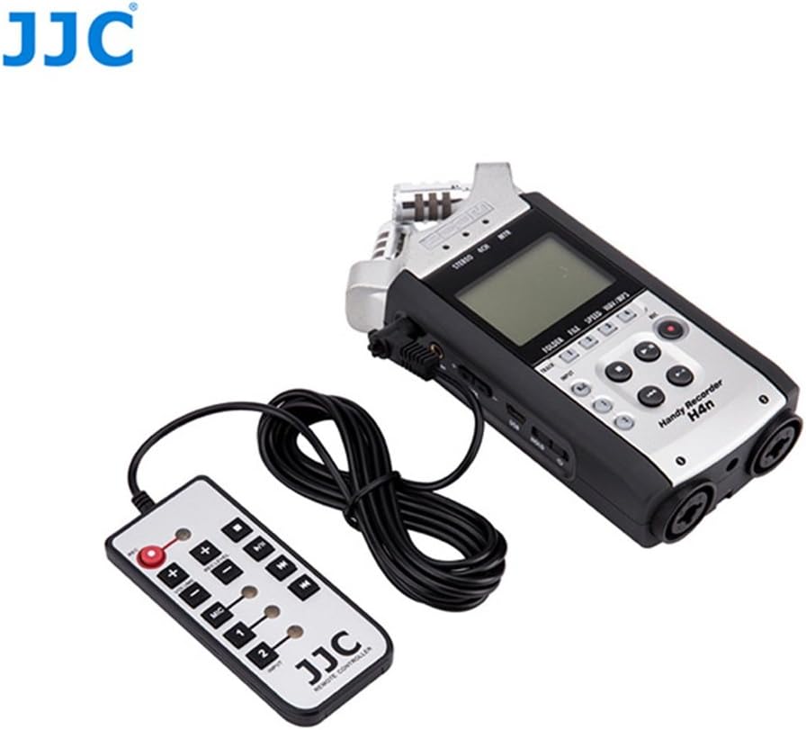 Wired Remote Control Replaces for Zoom RC4 for Zoom H4n H4nPro H4nSP for RODE NT5 Portable Handy Remote Control with 78.7"/200cm Cable to Capture Volume,Record Level,Input Source&Transport Functions