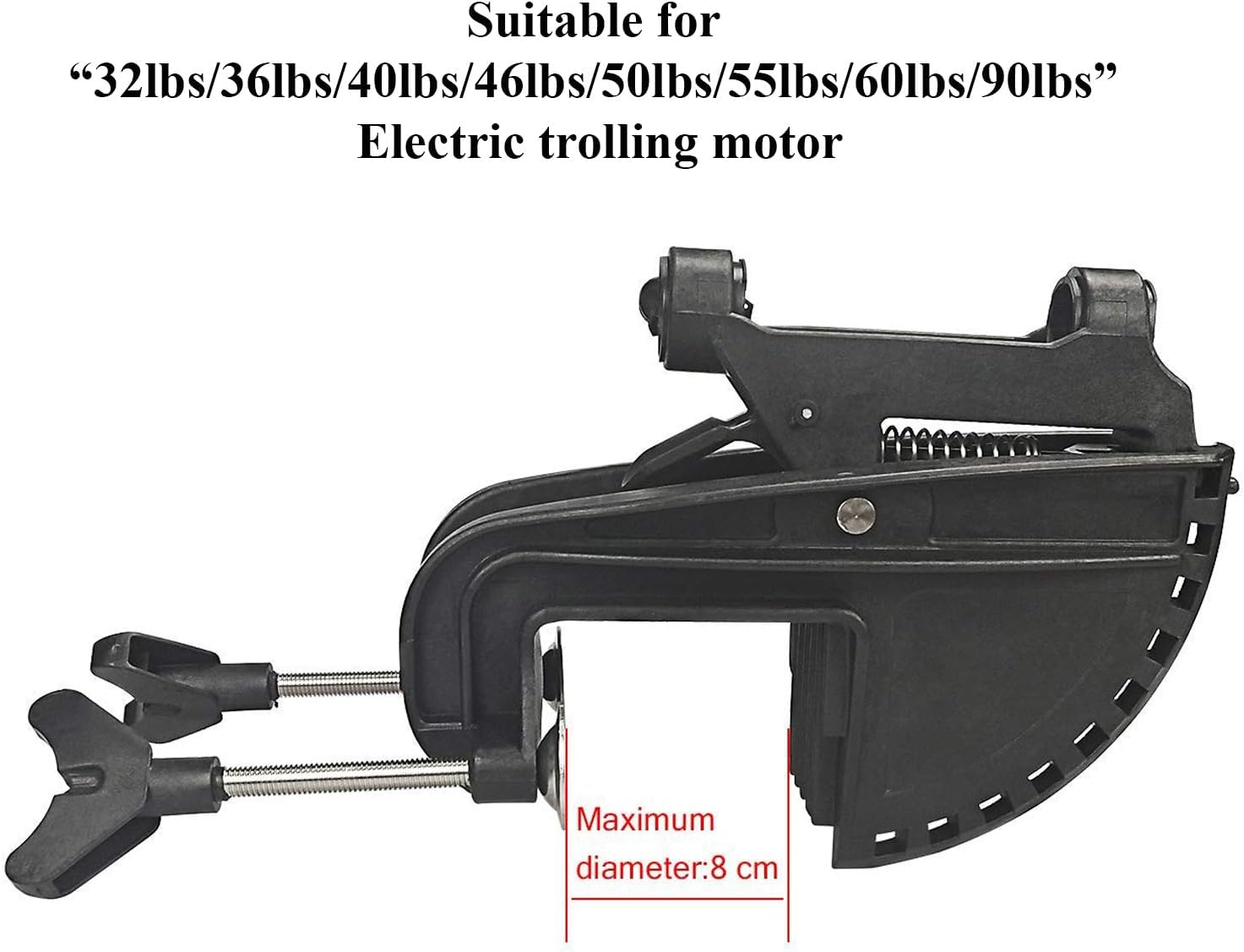 Bracket & Hinge Assembly Electric Trolling Motor Stent Electric Outboard Motor Stent