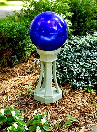 Echo Valley 8100 10-Inch Glass Gazing Globe, Mirror Finish, Blue