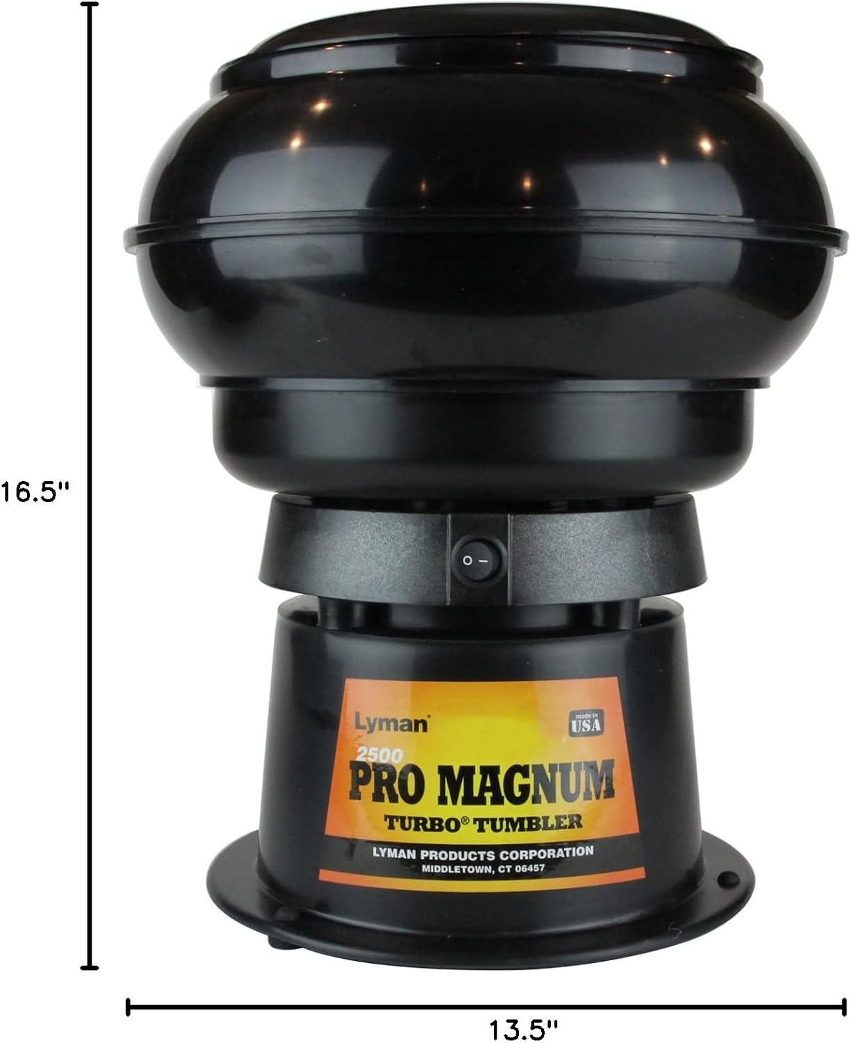 Lyman Pro Magnum Tumbler (115-Volt), White