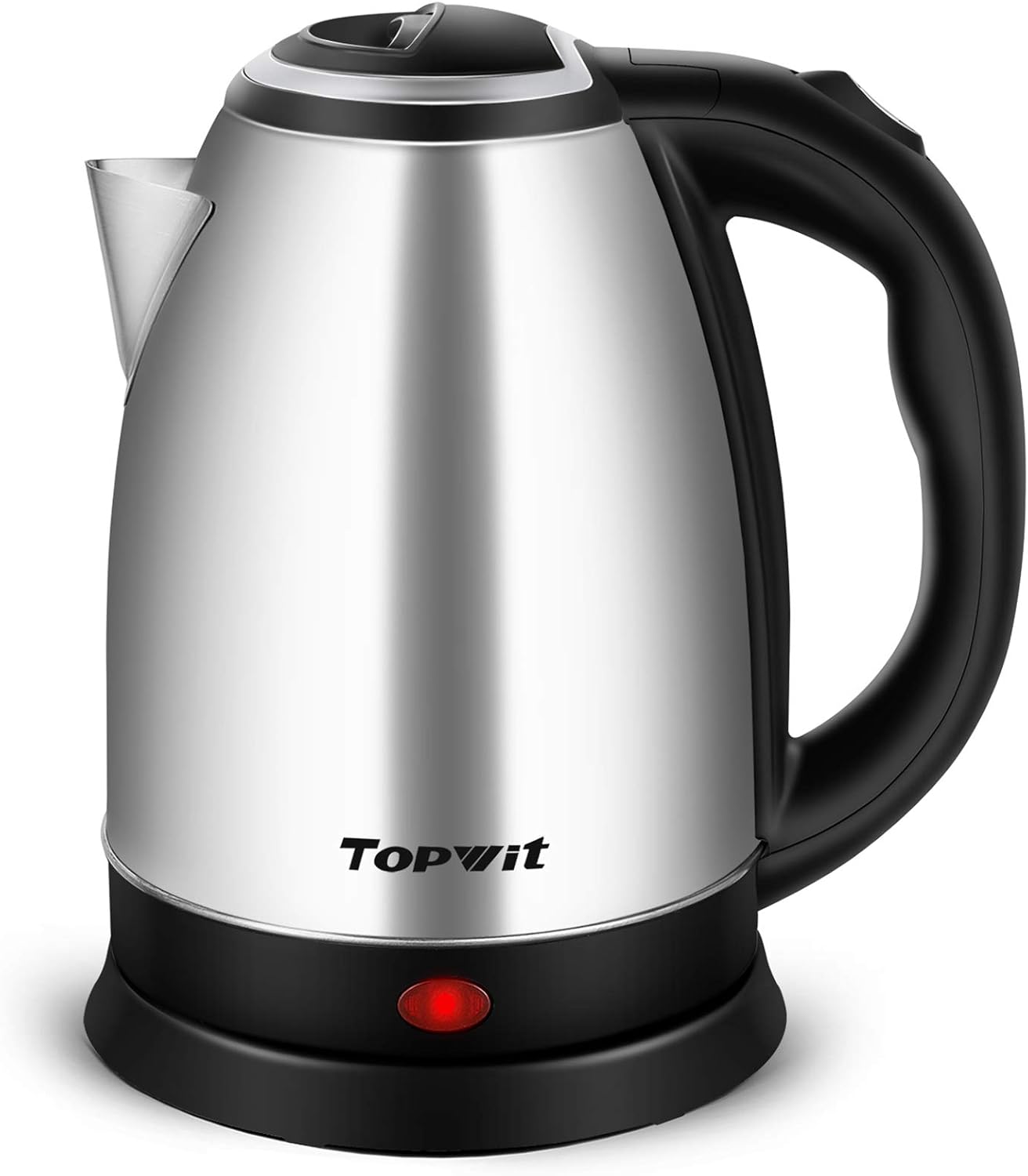 TOPWIT 2.0L Glass Electric Kettle, Hot Water Boiler, BPA-Free