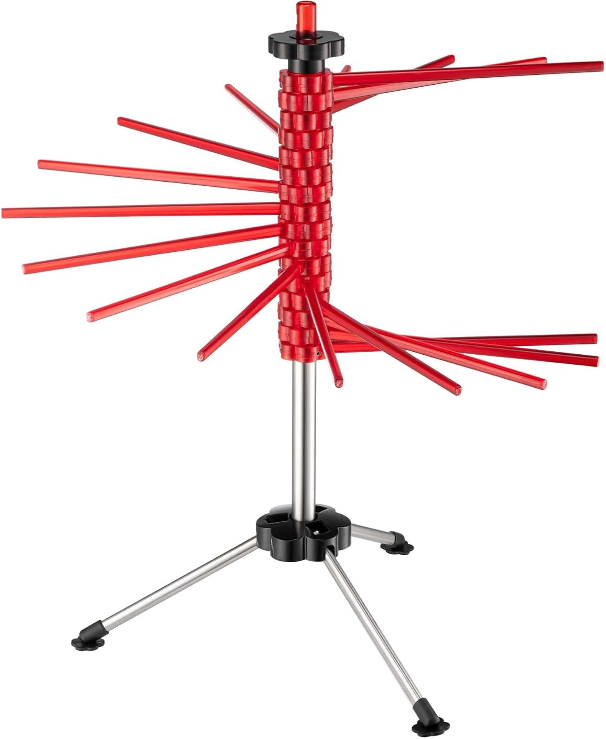 Fante's Collapsible Pasta Drying Rack, for Drying Spaghetti Fettuccine Angel Hair Linguini and Long Homemade Noodles