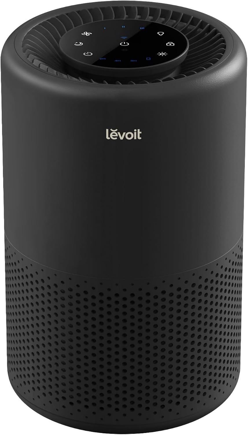 Levoit Air Purifier for Home Pets Bedroom Dorm Room, Smart & Voice Control
