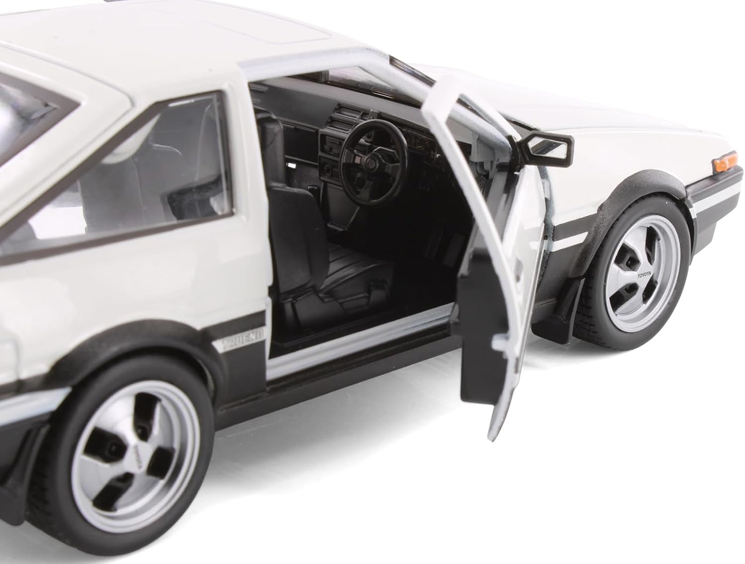 Toyota Sprinter Trueno AE86 37916-1/24 Scale Diecast Model Car (White)