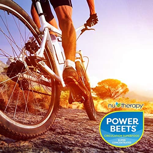 Nu-Therapy Power Beets - Super Concentrated Circulation Superfood - Dietary Supplement – Delicious Acai Berry Pomegranate Flavor – Non-GMO Beet