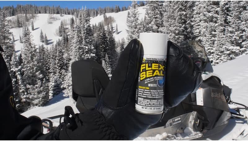 Flex Seal White Rubber Spray Sealant 2 oz.