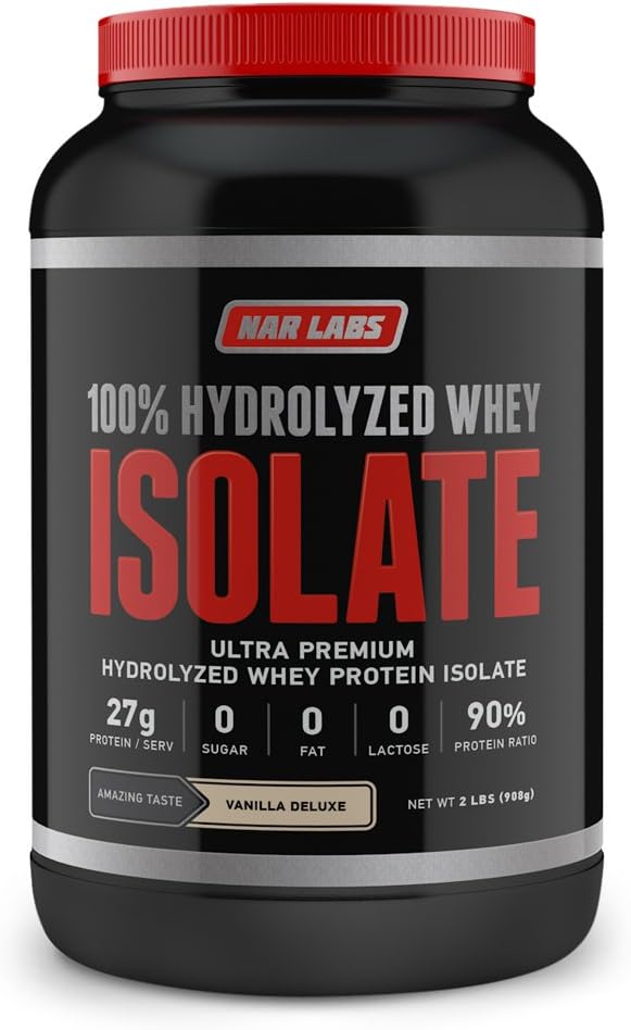 Hydrolyzed Whey Protein Isolate 5 lbs (Vanilla Deluxe)