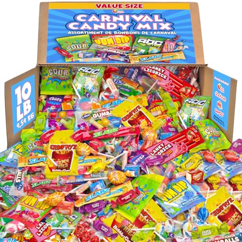 Bulk Candy Mix, 8 lb – Parade Throws for Pinatas, Parties & Offices | Big Bulk Candies for Pinatas, Gifting, Birthdays, Offices, School, Claw Machine