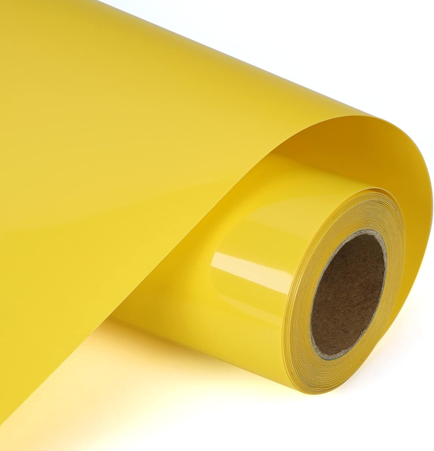 RENLITONG Heat Transfer Vinyl,12 Inch by 10ft White Iron on Vinyl