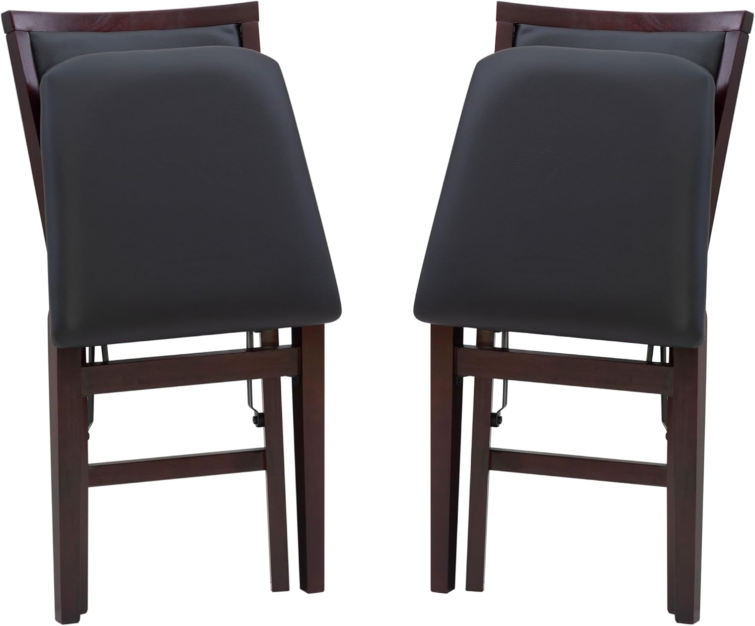 Linon Keira Pad Back Folding Bar Stool
