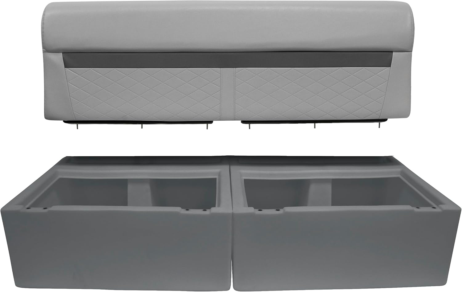 Wise 8WD95-1B DLX Series 27" Pontoon Bench Seat - Base Only