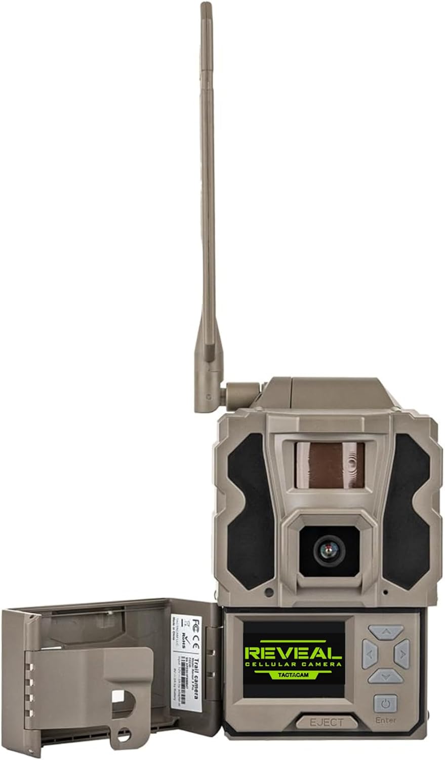 TACTACAM Reveal Pro 3.0 Cellular Trail Camera, Night Vision, GPS | 4G LTE, 4K HD photo, no-glow IR flash, optional SD card slot, extended battery life