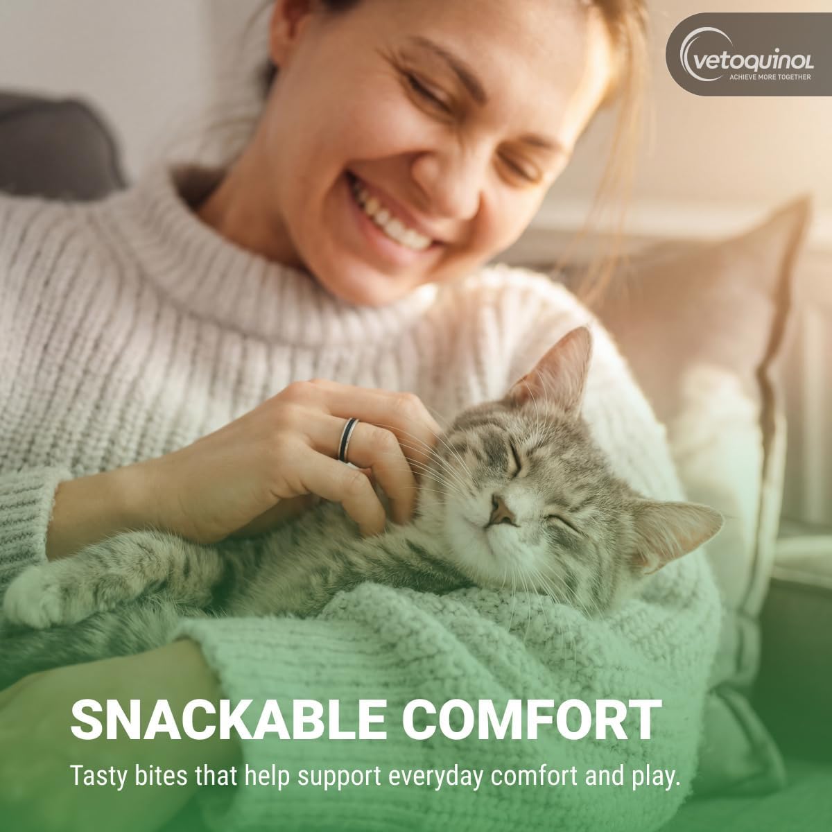 Vetoquinol Enisyl-F Lysine Bites - L-Lysine Chews for Cats & Kittens - Daily Supplement for Immune