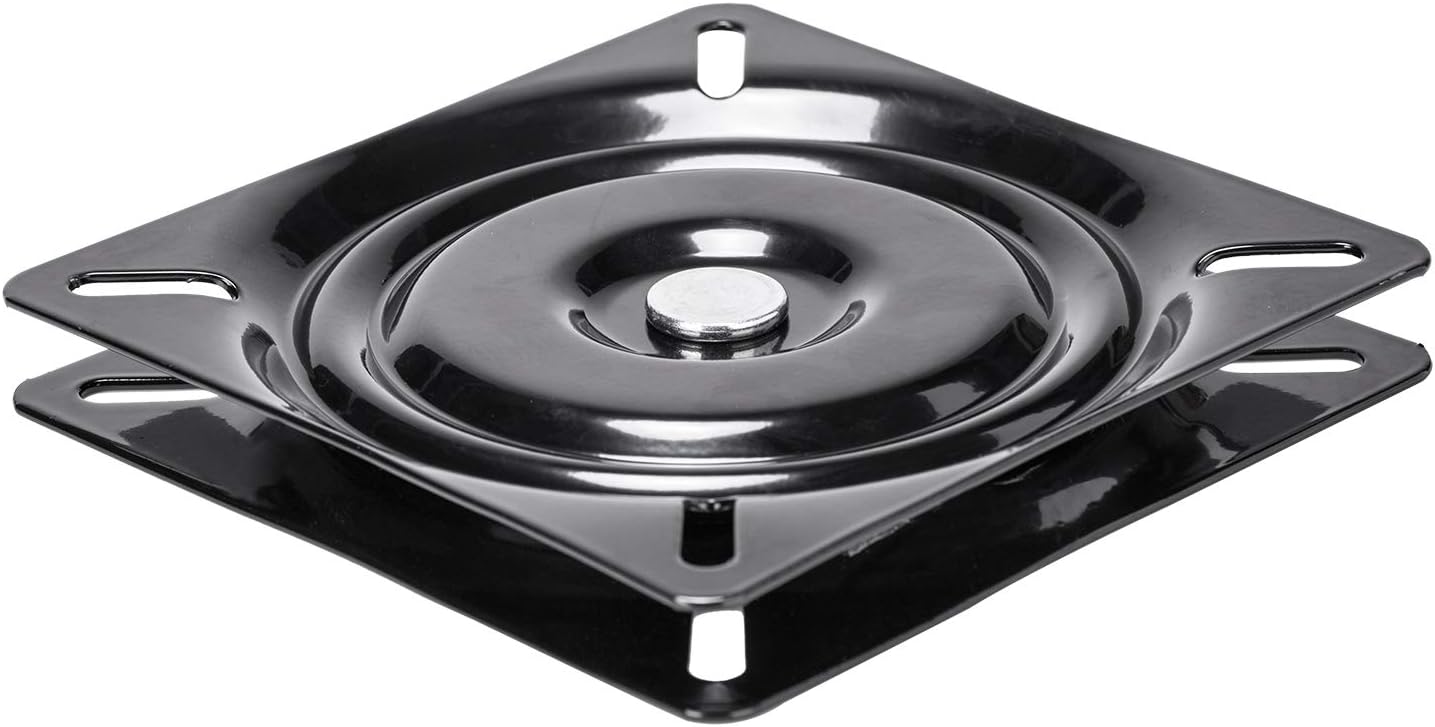 7 Inch Heavy Duty 360 Degree Bar Stool Swivel Replacement Seat Swivel Base Barstool Swivel Plate-for Recliner Chair, Barstools, Chair