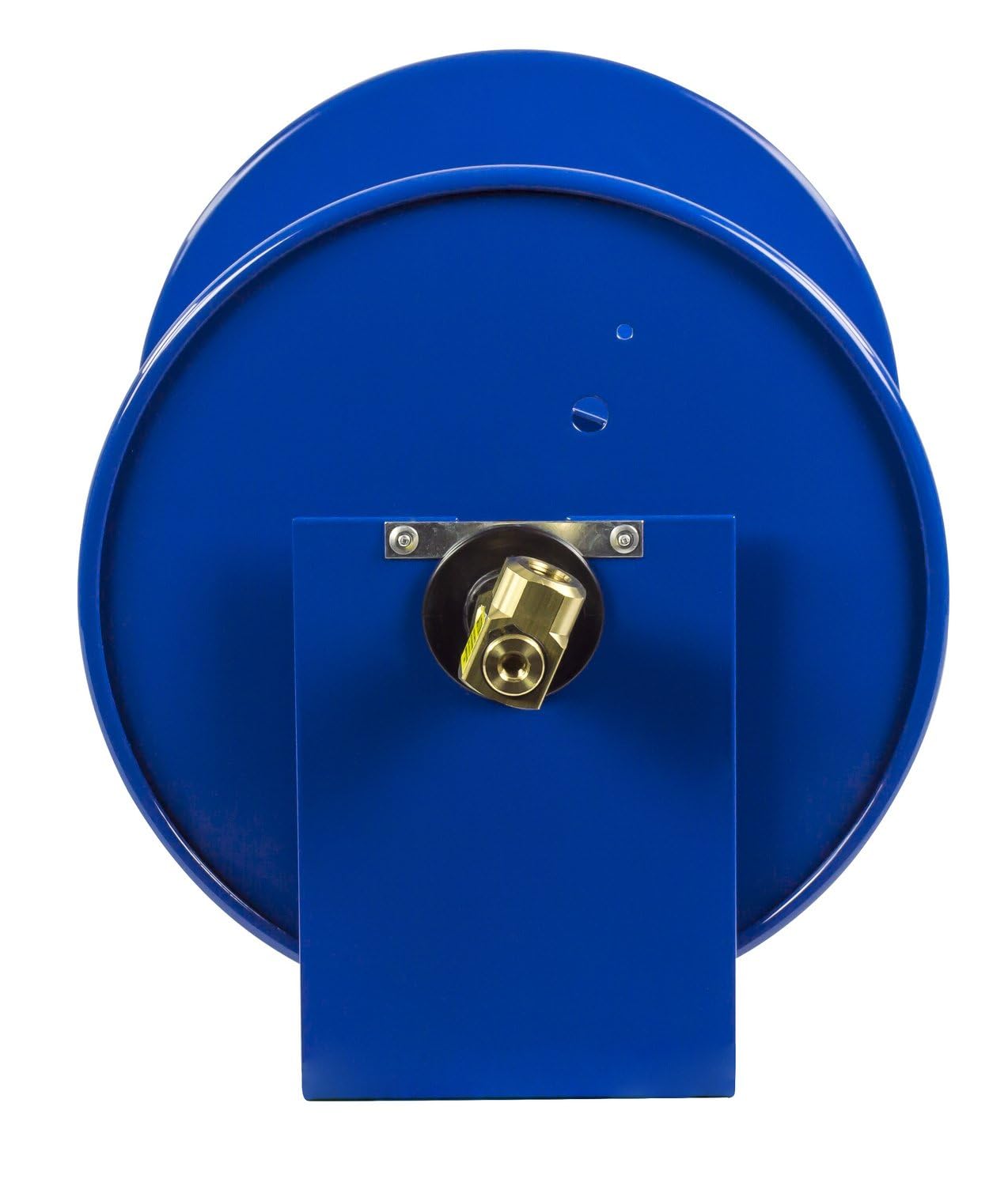 Coxreels 112-3-100 Hand Crank Hose Reel - Heavy-Duty Steel Frame for Stability - Adjustable Tension Brake for Controlled Operation- Fits 3/8 x 100 ft Hose - 12 x 18.25 x 13 inches