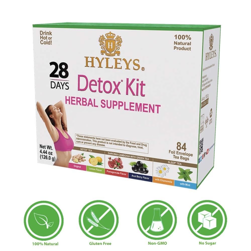 Hyleys 14 Day Weight Loss Tea, Garcinia & Matcha Green Tea, 42 Tea Bags
