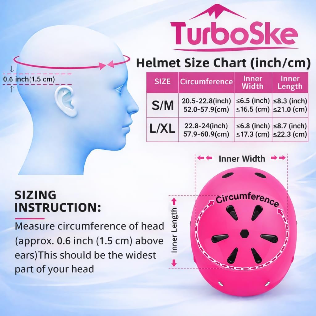 Skateboard Helmet,BMX Bike Multi-Sport Helmet for Youth,Men Women