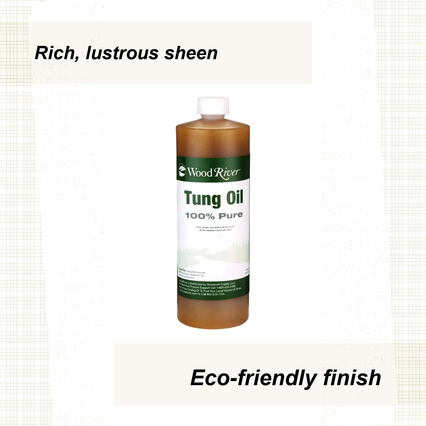 Woodriver Pure Tung Oil Quart