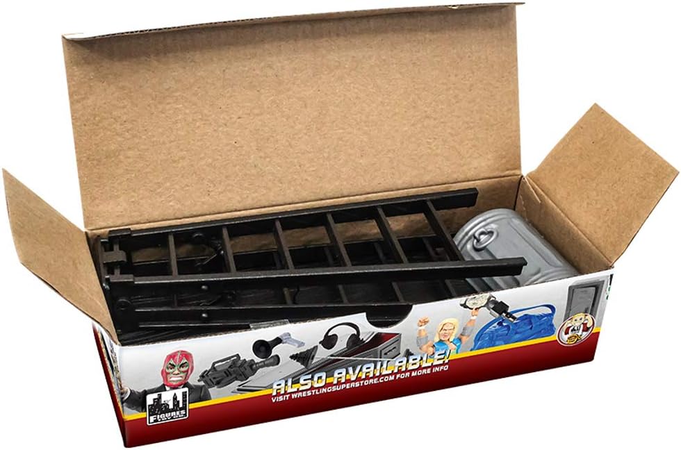 Set of 5 Wrestling Prop Accessories for Wrestling Action Figures | Includes The Most Essential Wrestling Figure Accessories Every Wrestling Action