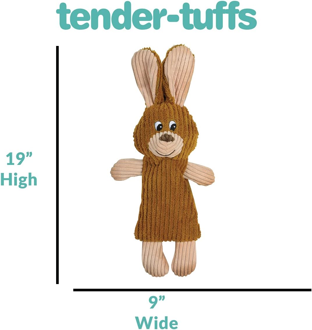 SmartPetLove Snuggle Puppy Tender Tuffs - Water Bottle Cruncher with Puncture Resistant Squeaker - Pig Bottle Cover Dog Toy