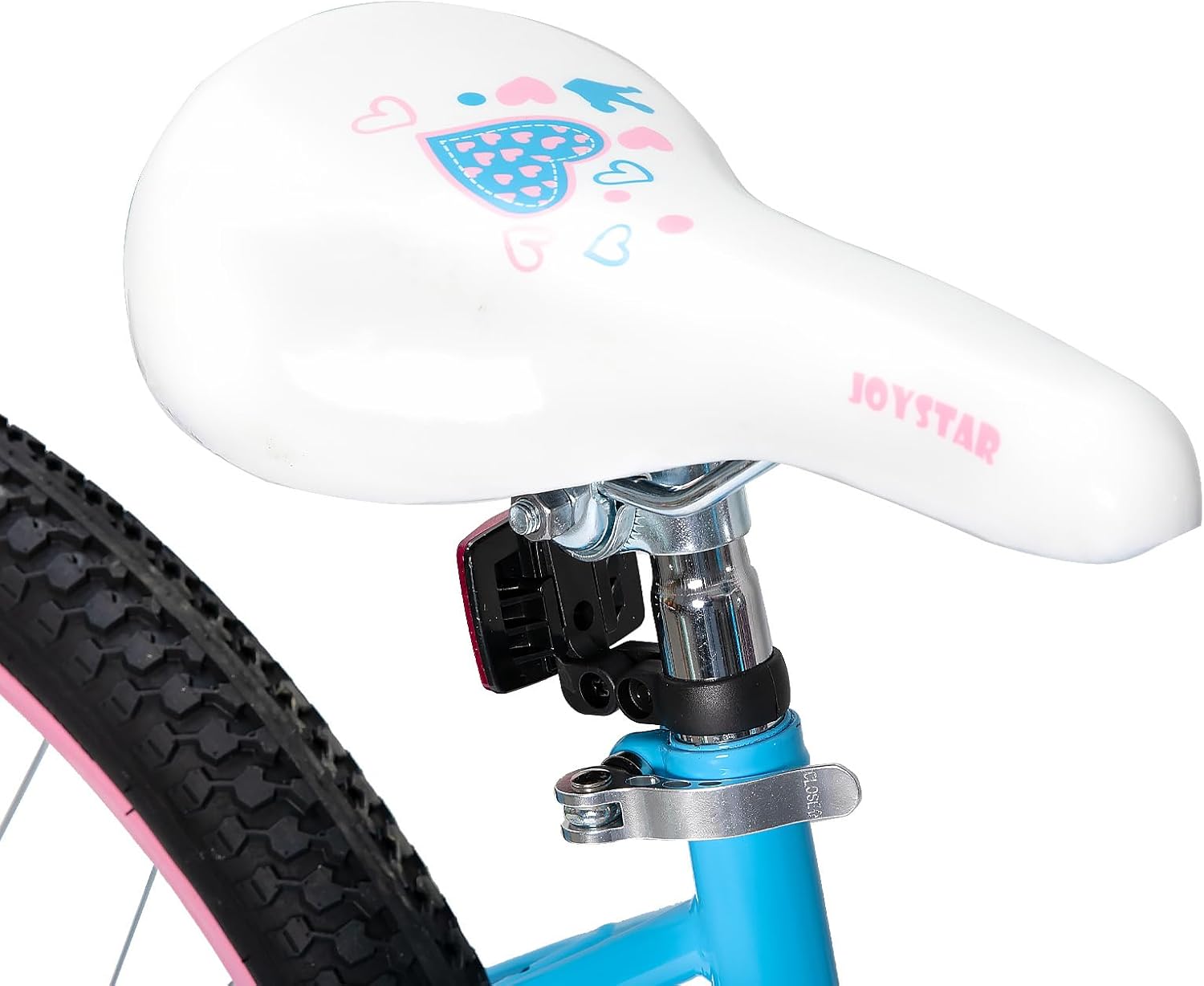 JOYSTAR Angel Girls Bike for Toddlers and Kids Ages 2-12 Years | 12-20 Inch Kids Bike with Training Wheels & Basket, 20 24“ Bicycle with Kickstand