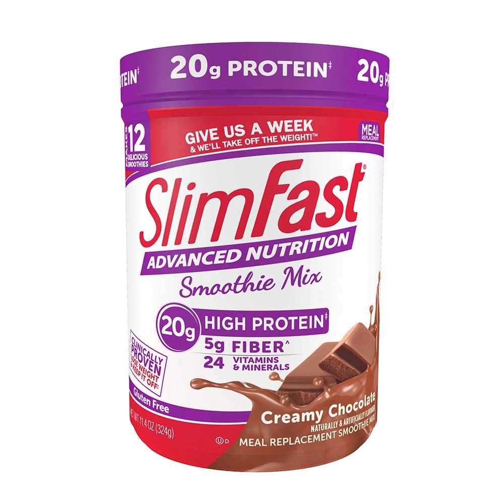 Slimfast Advanced Milk Chocolate Smoothie, 11.01 Ounce - 2 per case.