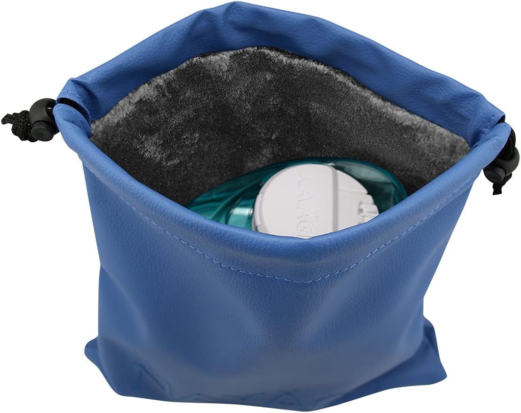 NAVAGE® Travel Bag for the Nose Cleaner, Paisley | Travel Ready: Custom-Fit Vegan Leather Pouch Keeps Your Nose Cleaner Protected on the Go