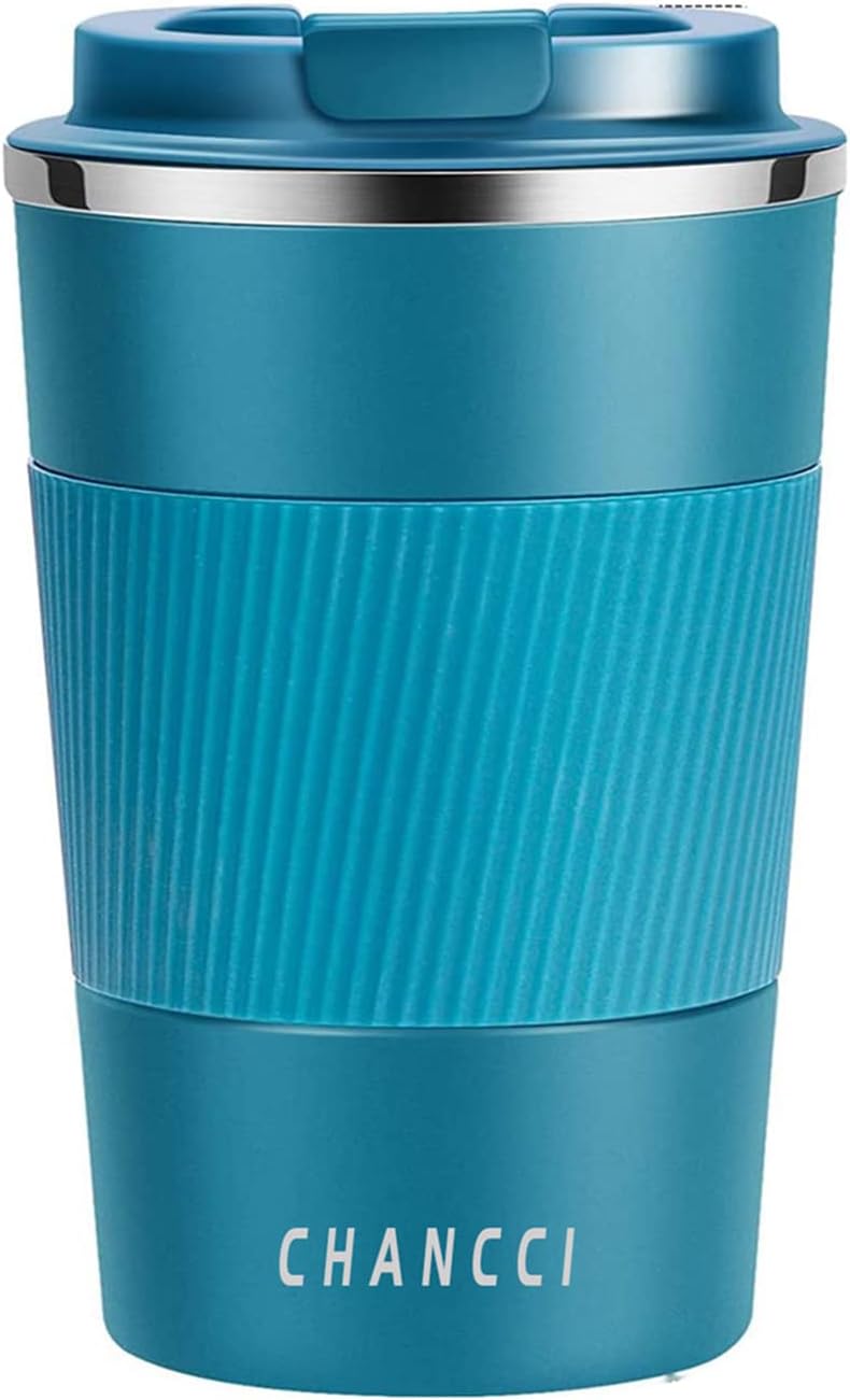 16oz Travel Coffee Mug Spill Proof, Insulated Coffee Mug with Lid, Leakproof Coffee Tumbler, Stainless Steel Vacuum Coffee Cup for Hot/Cold Drinks
