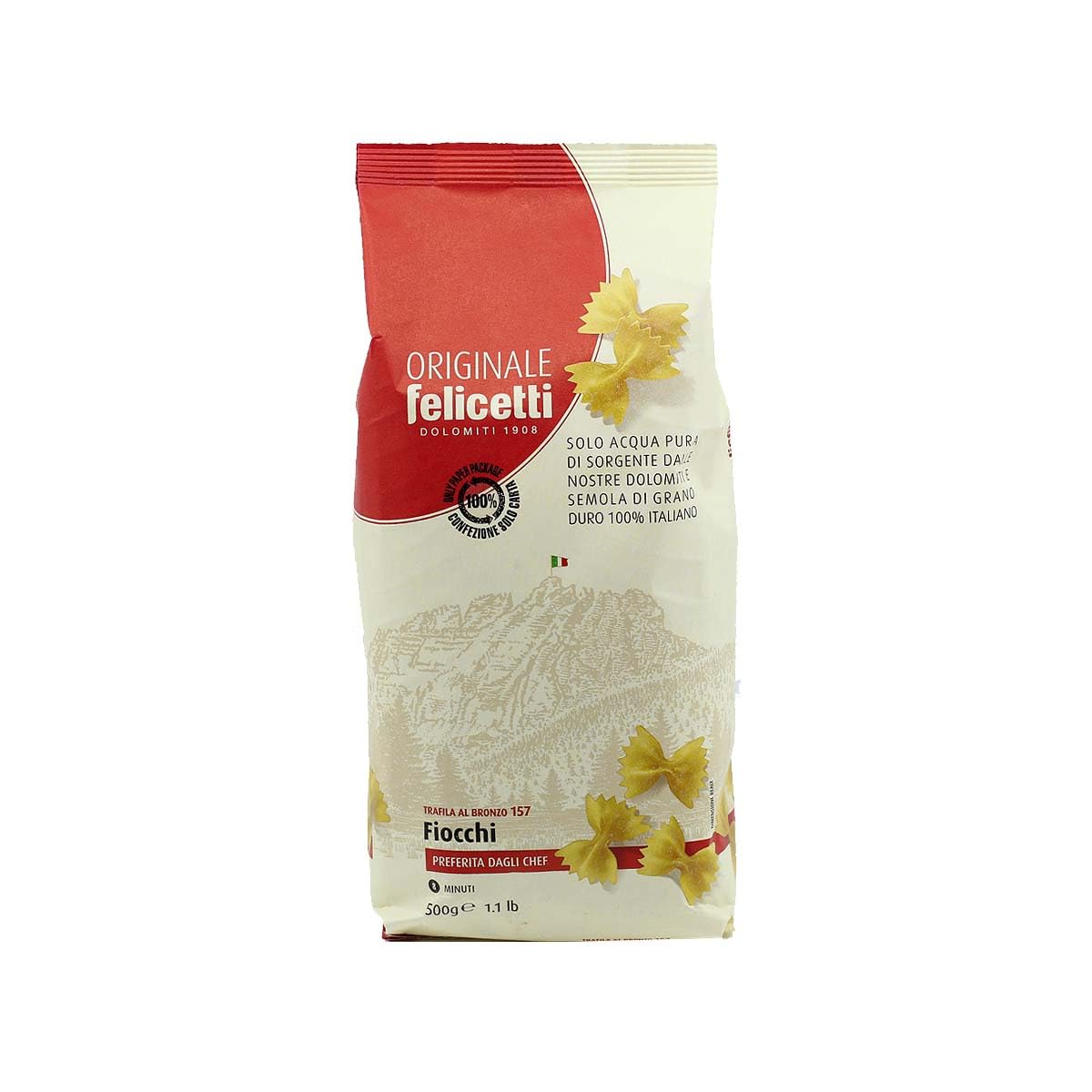 Felicetti Originale Pasta - N°157 Fiocchi 500g (17.6oz) | Organic Pasta