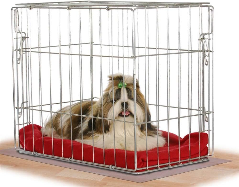 FLRFCCAGE89ER - Tex Polycarbonate Dog Crate Floor Protector 35 x 47
