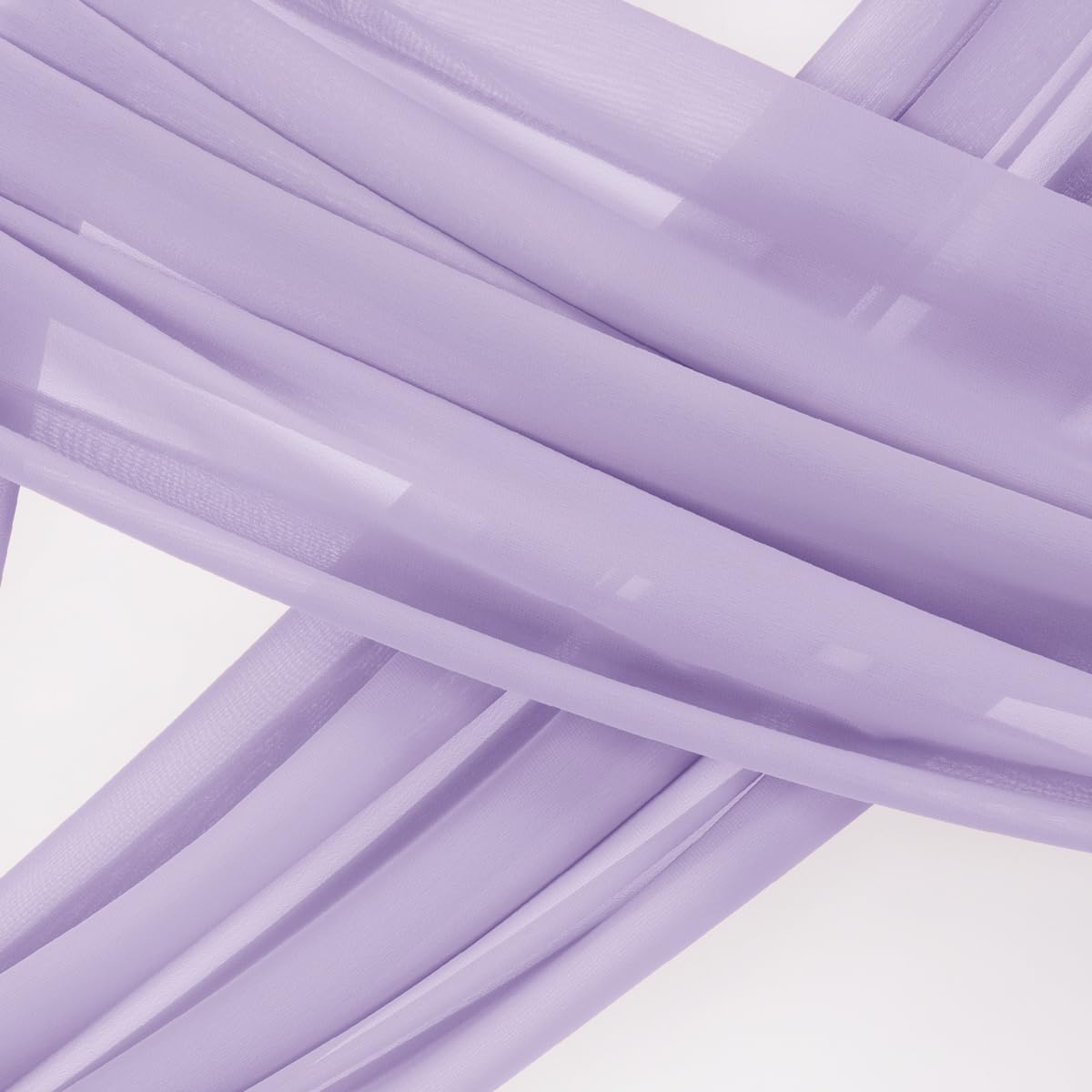 Wedding Arch Draping Fabric Sheer Chiffon Curtain Drape Wedding Party Decor